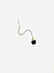 Rough Garnet Ear Threader - Stone Cooper