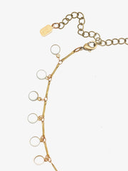 Enameled Fringe Choker - Stone Cooper