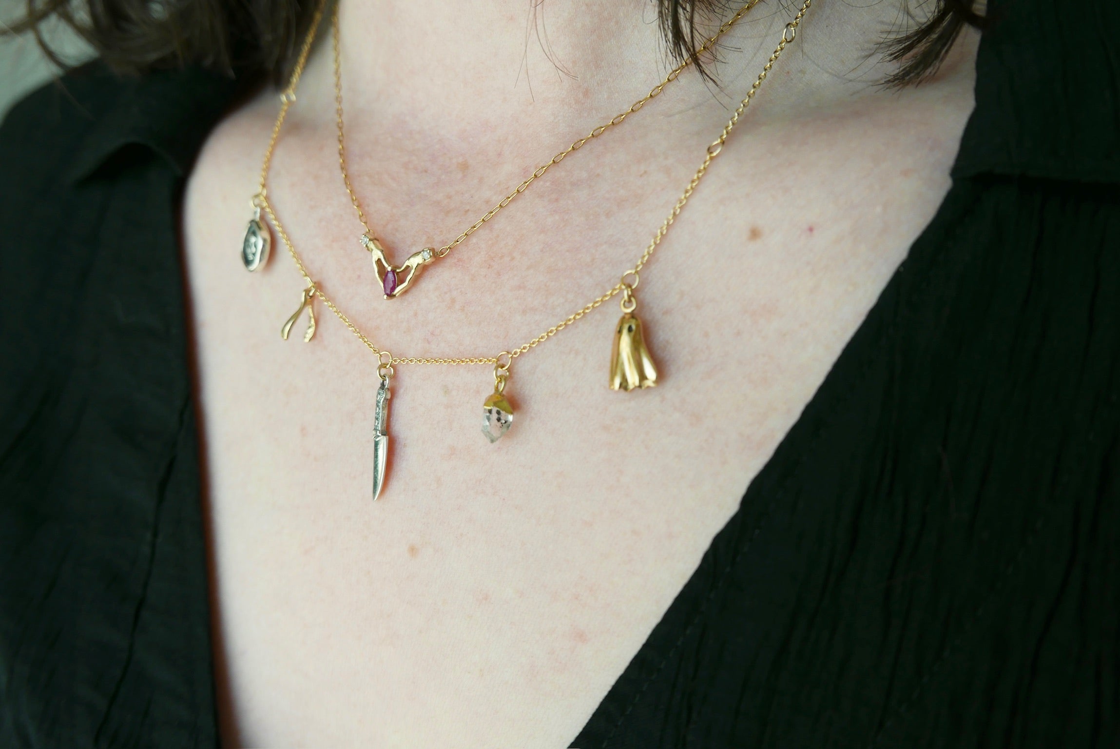 (Oc)cult Spooky Charm Necklace - Stone Cooper