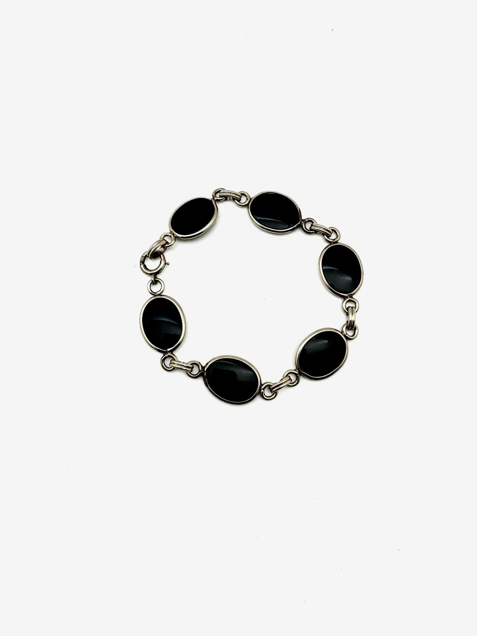 Janice Onyx Gold Fill Vintage Bracelet - Stone Cooper