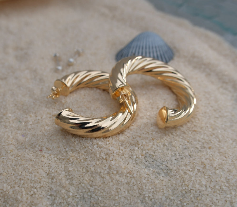 Earnest Hoop Set - Stone Cooper