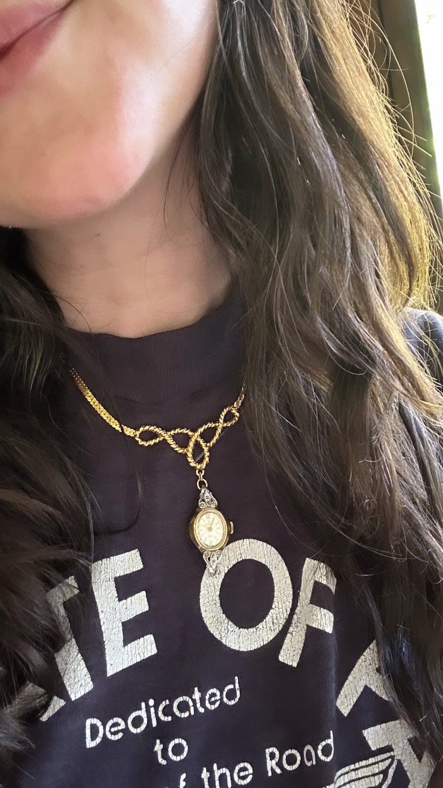 Queen of Hearts Watch Necklace - Stone Cooper