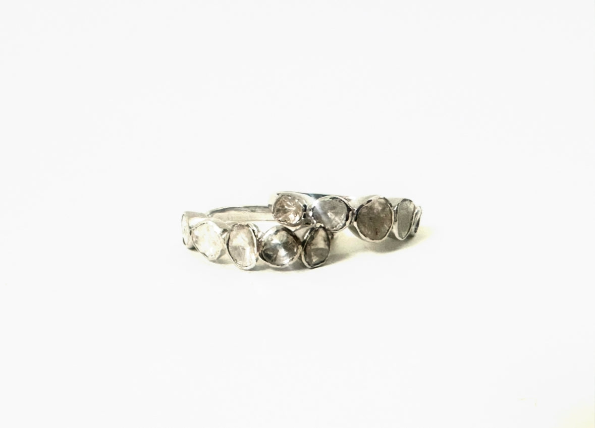 Diamond Slice Rings - Stone Cooper