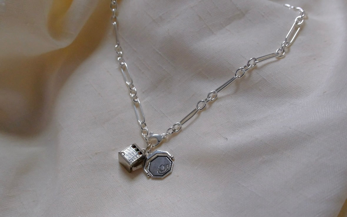 Chunky Sterling Chain - 18" - Stone Cooper