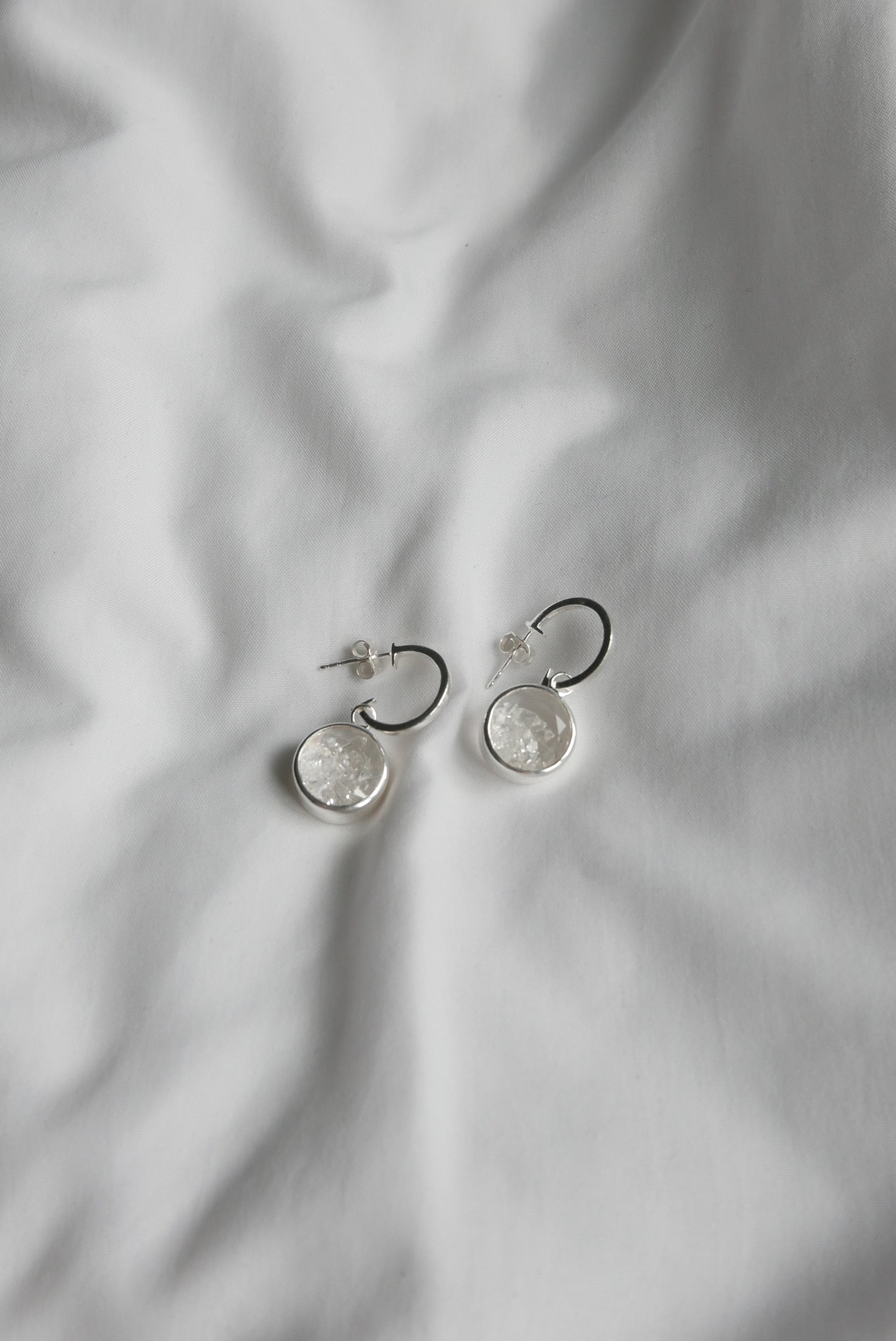Herkimer Shaker Earrings - Stone Cooper