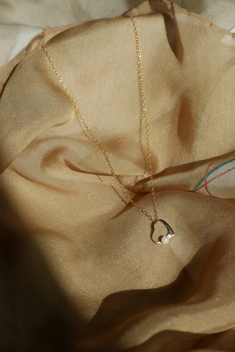 Always Pearl Heart Necklace - Stone Cooper