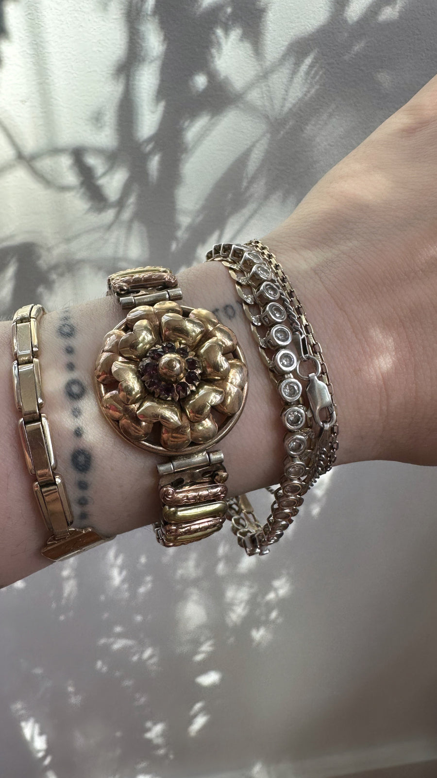 Talulah Antique Expansion Bracelet - Stone Cooper