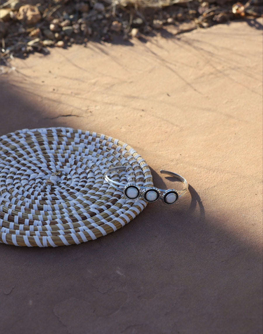 Opal Cuff Bracelet - Stone Cooper