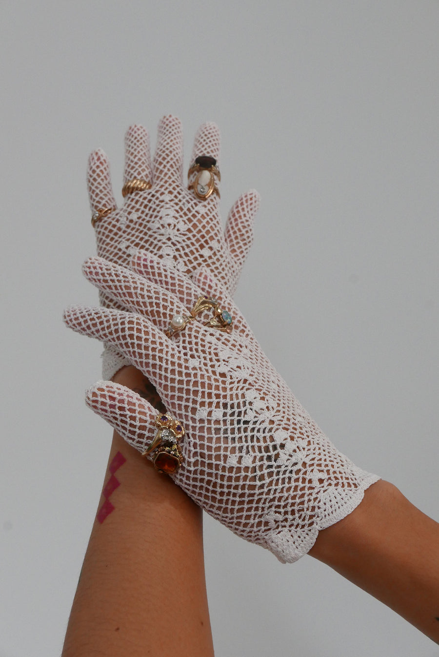 Vintage Mosaic Opal Leaf 10K Ring (6) - Stone Cooper