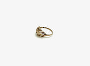 10K Vintage Shrimp Dome Ring (5.5) - Stone Cooper