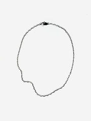 Sterling Paperclip Chain: Choose Your Length - Stone Cooper