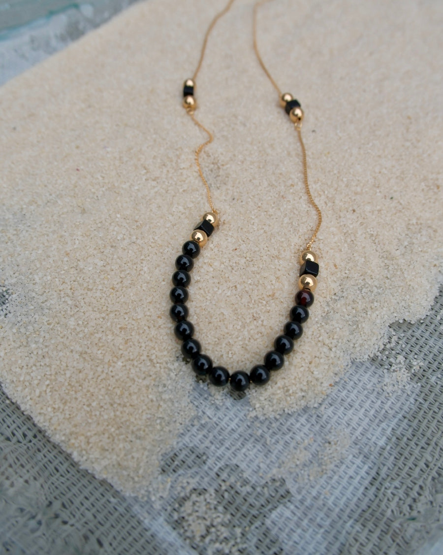 Onyx Giselle Necklace - Stone Cooper