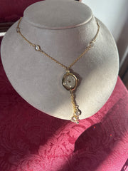 Crystal Chandelier Watch Necklace - Stone Cooper