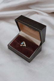 Vintage Mosaic Opal Leaf 10K Ring (6) - Stone Cooper