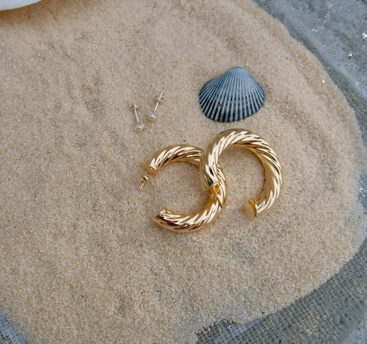 Earnest Hoop Set - Stone Cooper