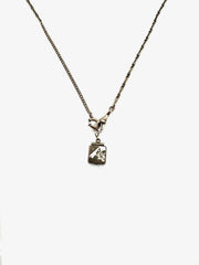 Victorian Engraved Castle Locket on Watch Chain - Stone Cooper