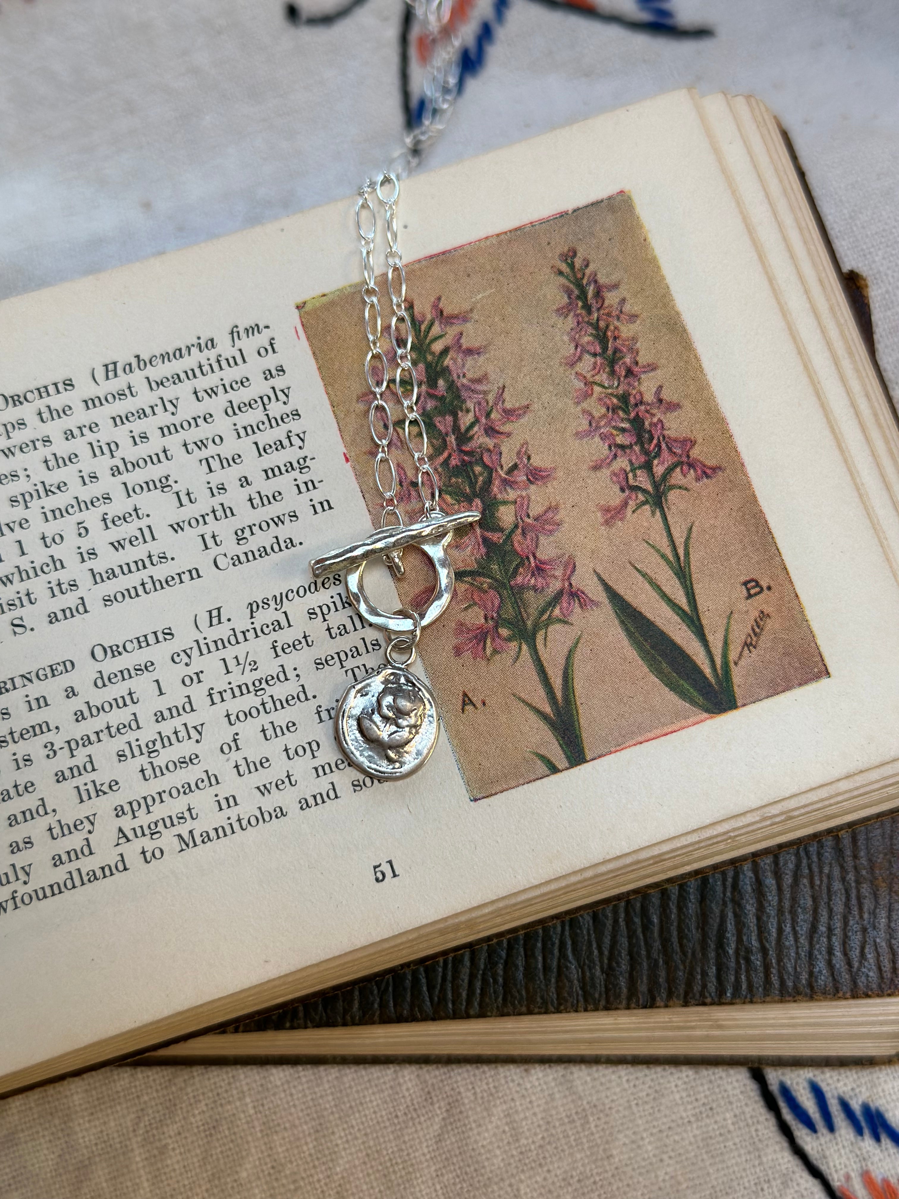 Geraldine Rose Necklace - Stone Cooper