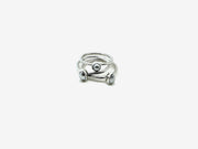 Pearl Sterling Stacker Ring - Stone Cooper