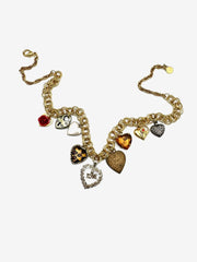 Queen of Hearts Charm Necklace - Stone Cooper