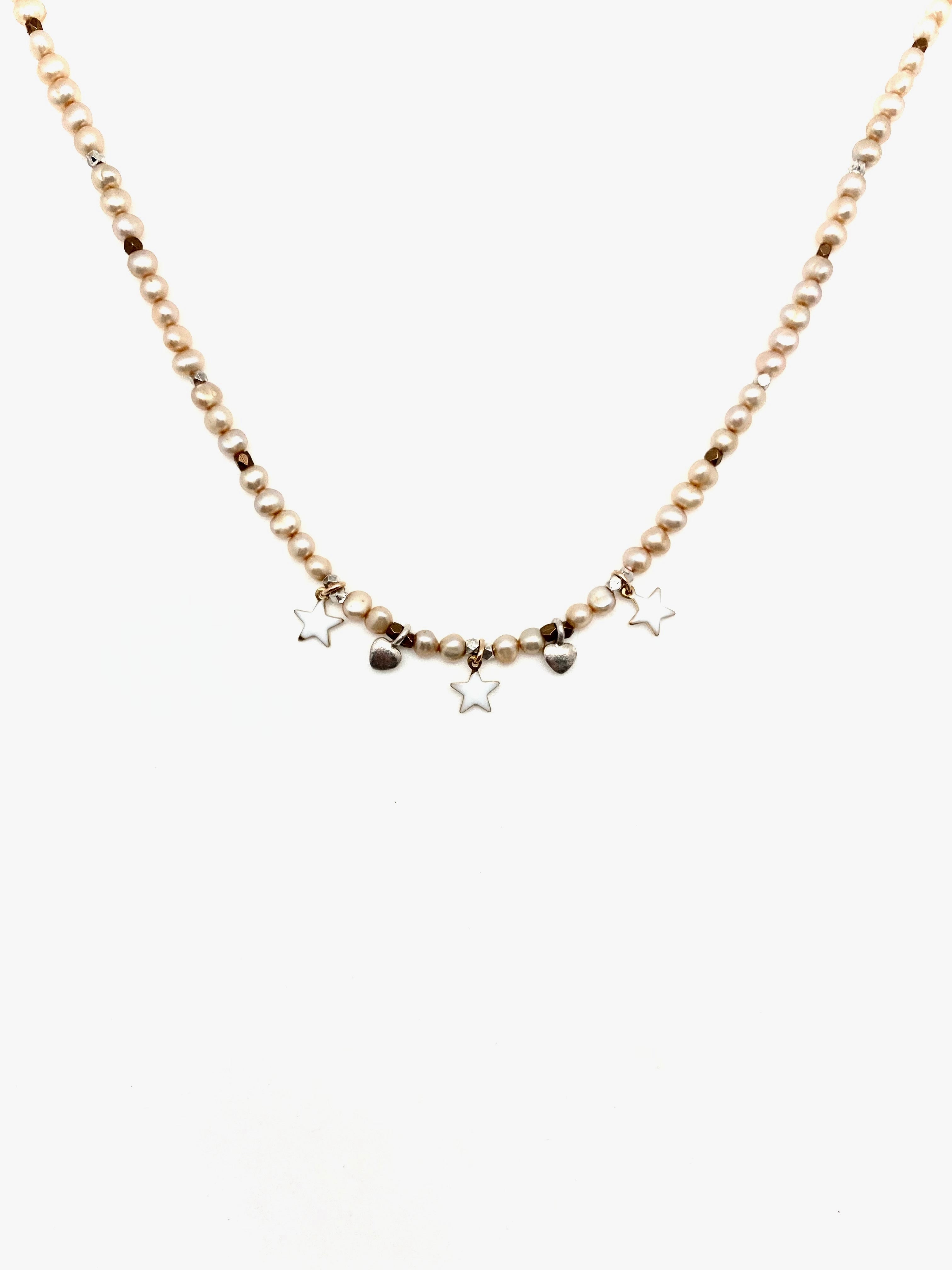 Baby Girl Charm Necklace - Stone Cooper