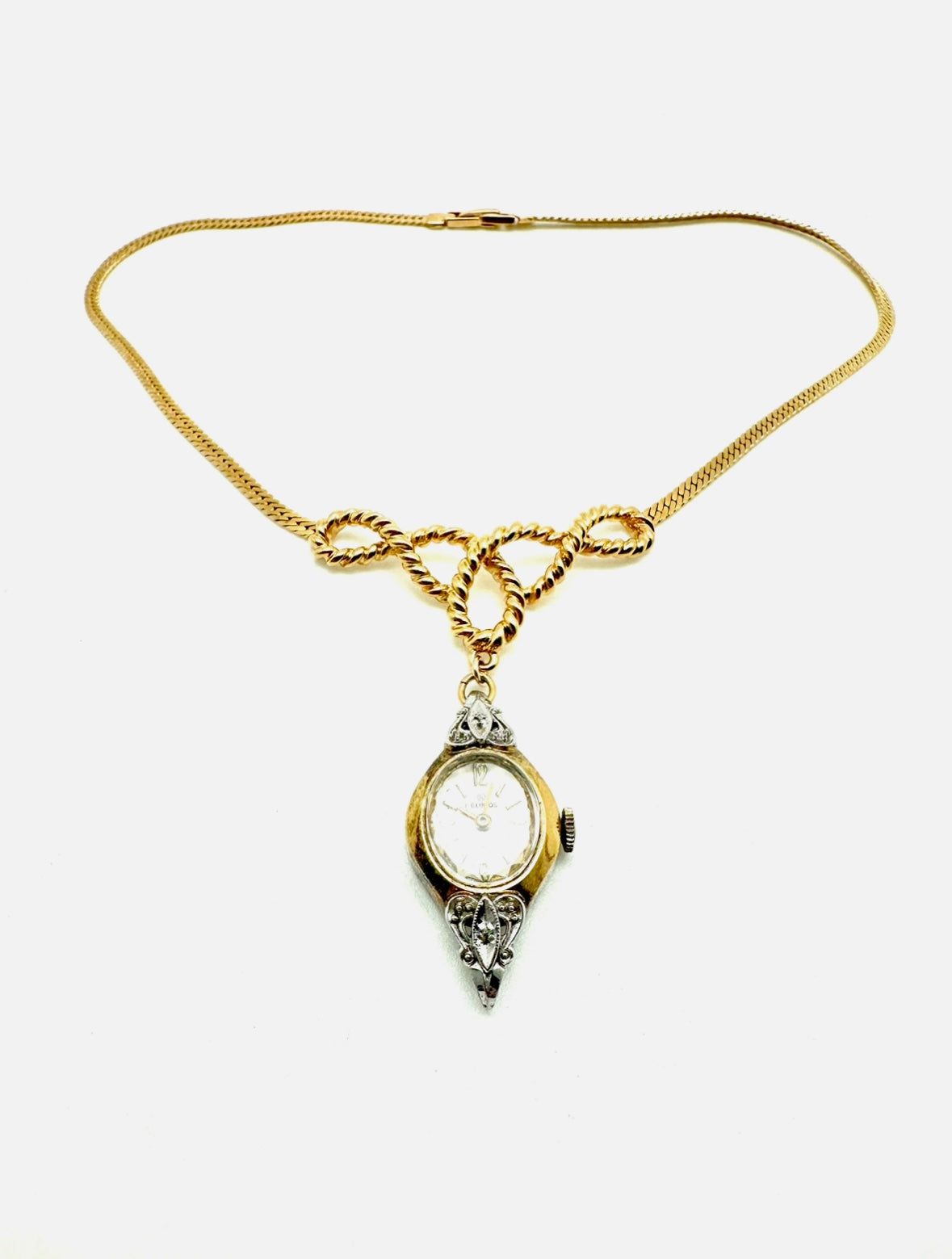 Queen of Hearts Watch Necklace - Stone Cooper
