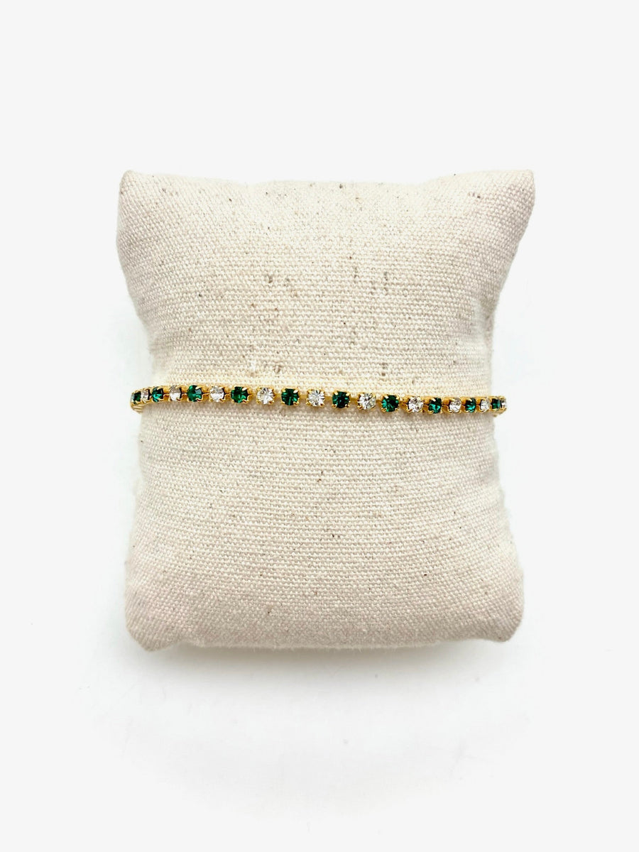 Meadow Rhinestone Bracelet - Stone Cooper