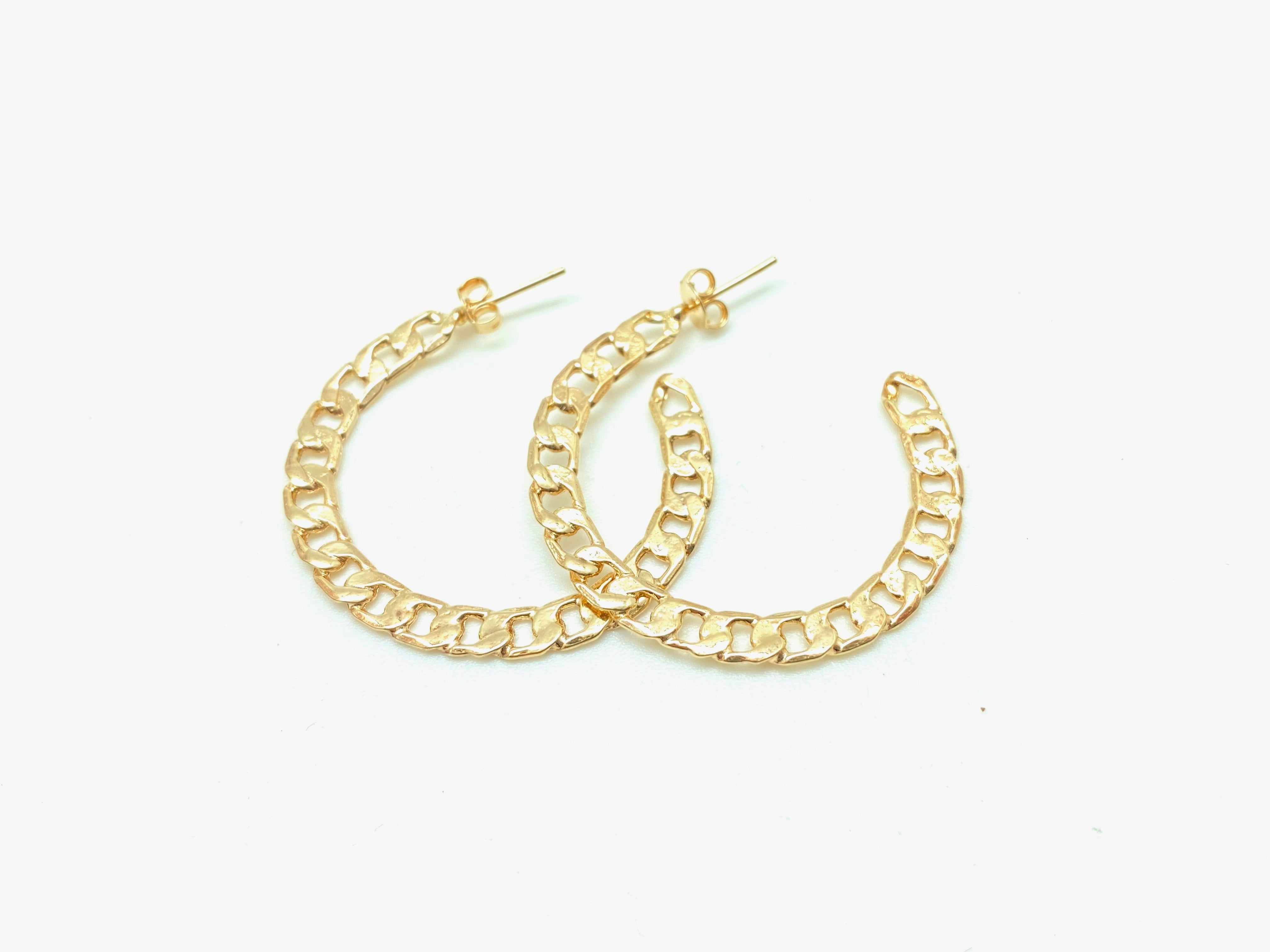 Oc(cult) Hoops: Gold - Stone Cooper