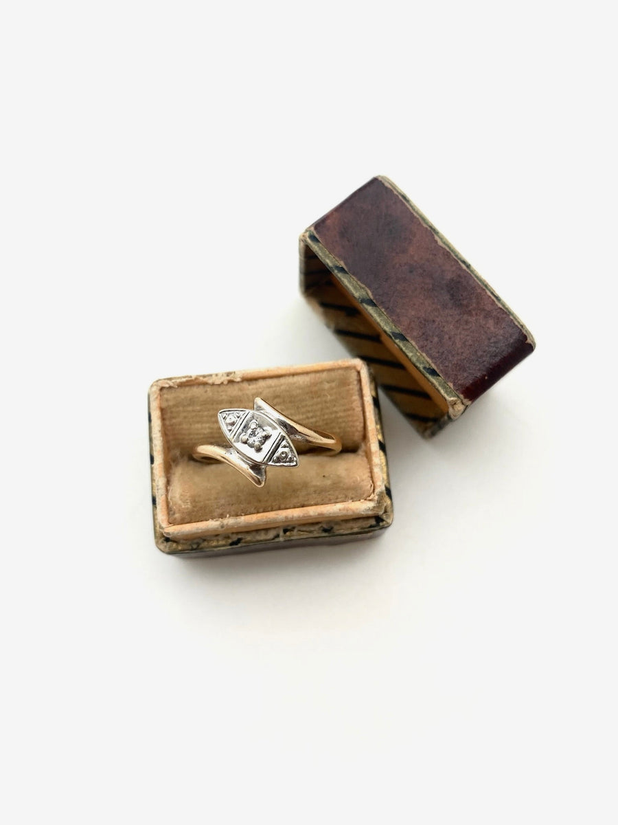 Deco Diamond Ring (6.5) - Stone Cooper