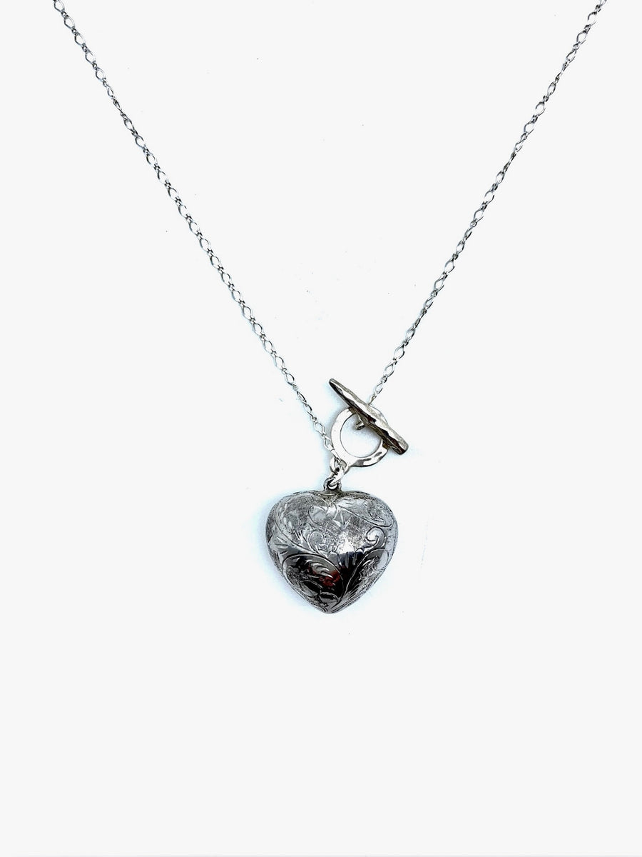 Darling Heart Toggle Necklace - Stone Cooper