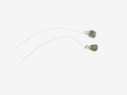 Rough Labradorite Ear Threader - Stone Cooper