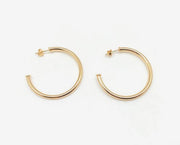 Gold Wrangler Hoops - Stone Cooper
