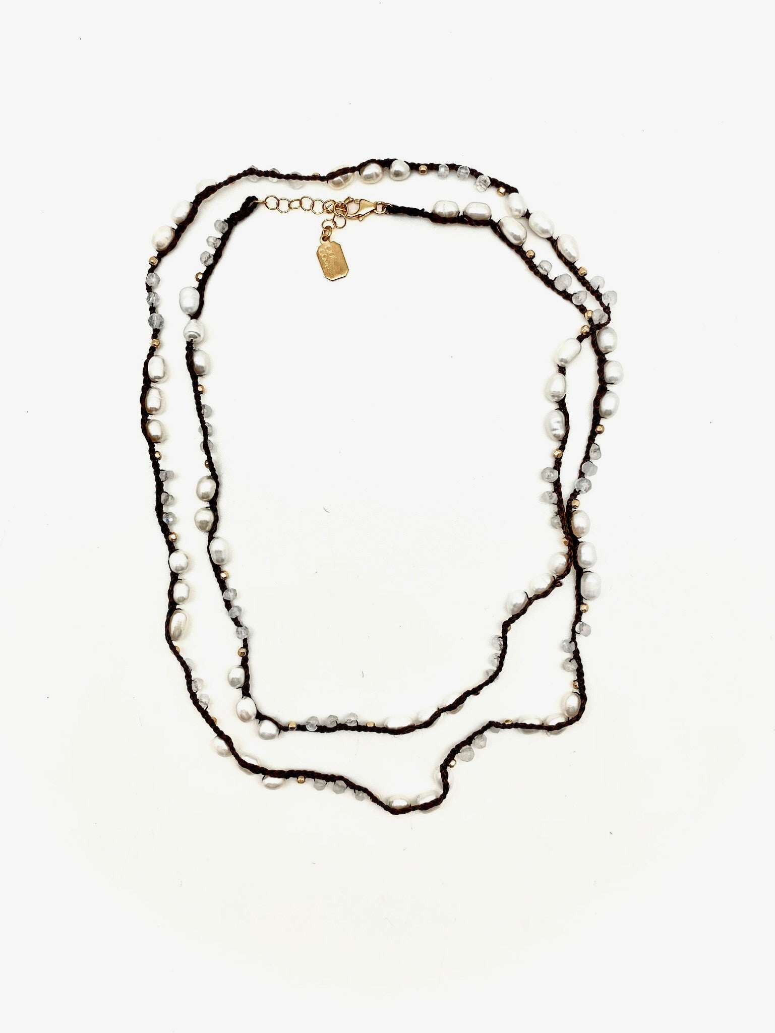 Pearl Crochet Necklace - Stone Cooper
