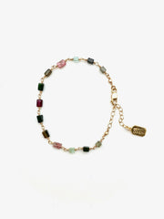 Tourmaline Cube Bracelet - Stone Cooper
