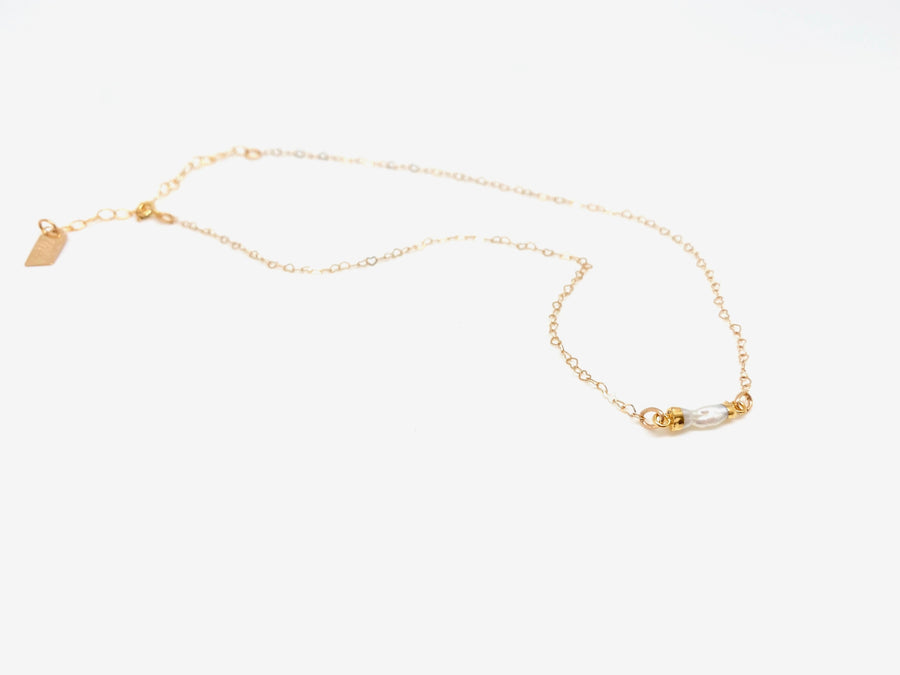 Pearl Sweetheart Necklace - Stone Cooper