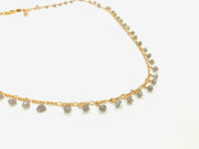 Labradorite Fringe Necklace - Stone Cooper