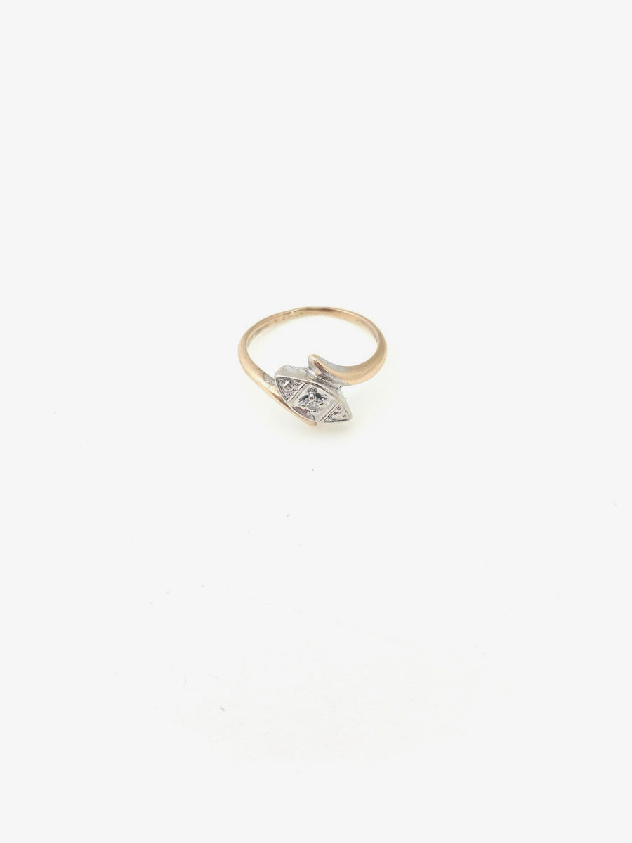 Deco Diamond Ring (6.5) - Stone Cooper