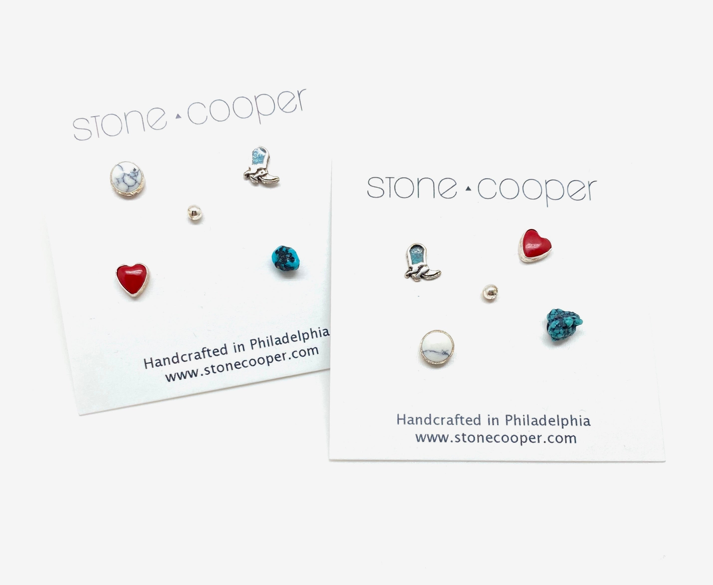 Western Vibes Mix & Match Stud-Pack - Stone Cooper
