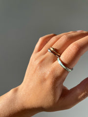 Golden Ouroboros Ring - Stone Cooper