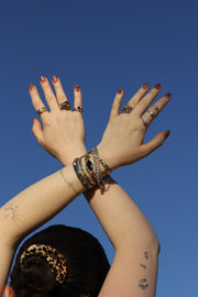 Pearl Sterling Stacker Ring - Stone Cooper