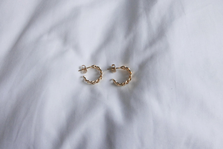 Cuban Link Hoops - Stone Cooper