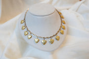 Gold Filled Vintage Multi Locket Statement Necklace - Stone Cooper