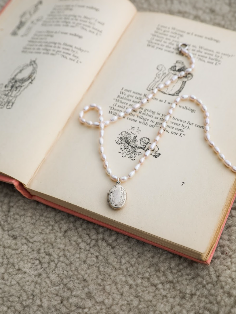 Pearl Liz Locket - Stone Cooper