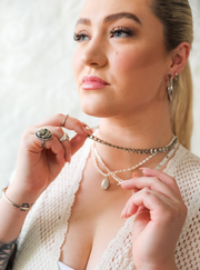 Pearl Liz Locket - Stone Cooper