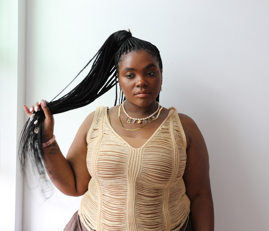 Whimsy Pearl Charm Necklace - Stone Cooper