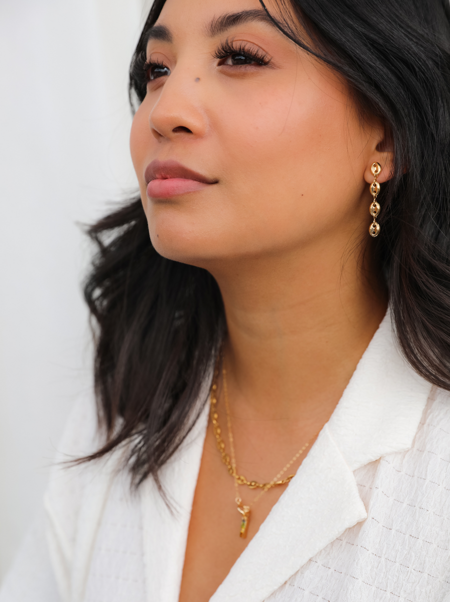 Chelsea Chain Earrings - Stone Cooper