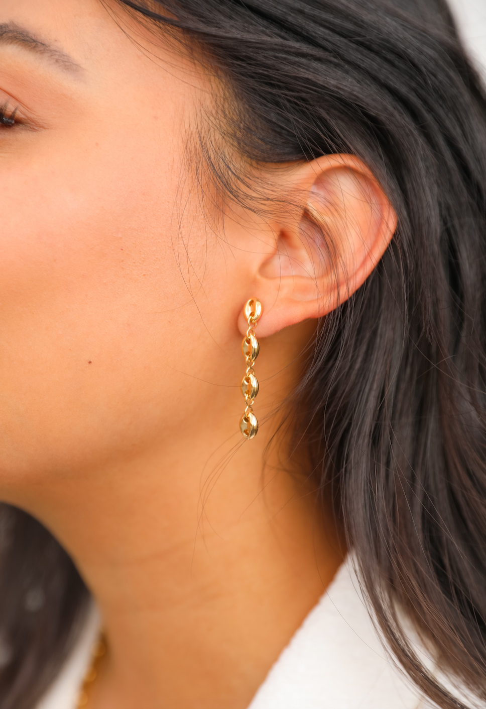 Chelsea Chain Earrings - Stone Cooper