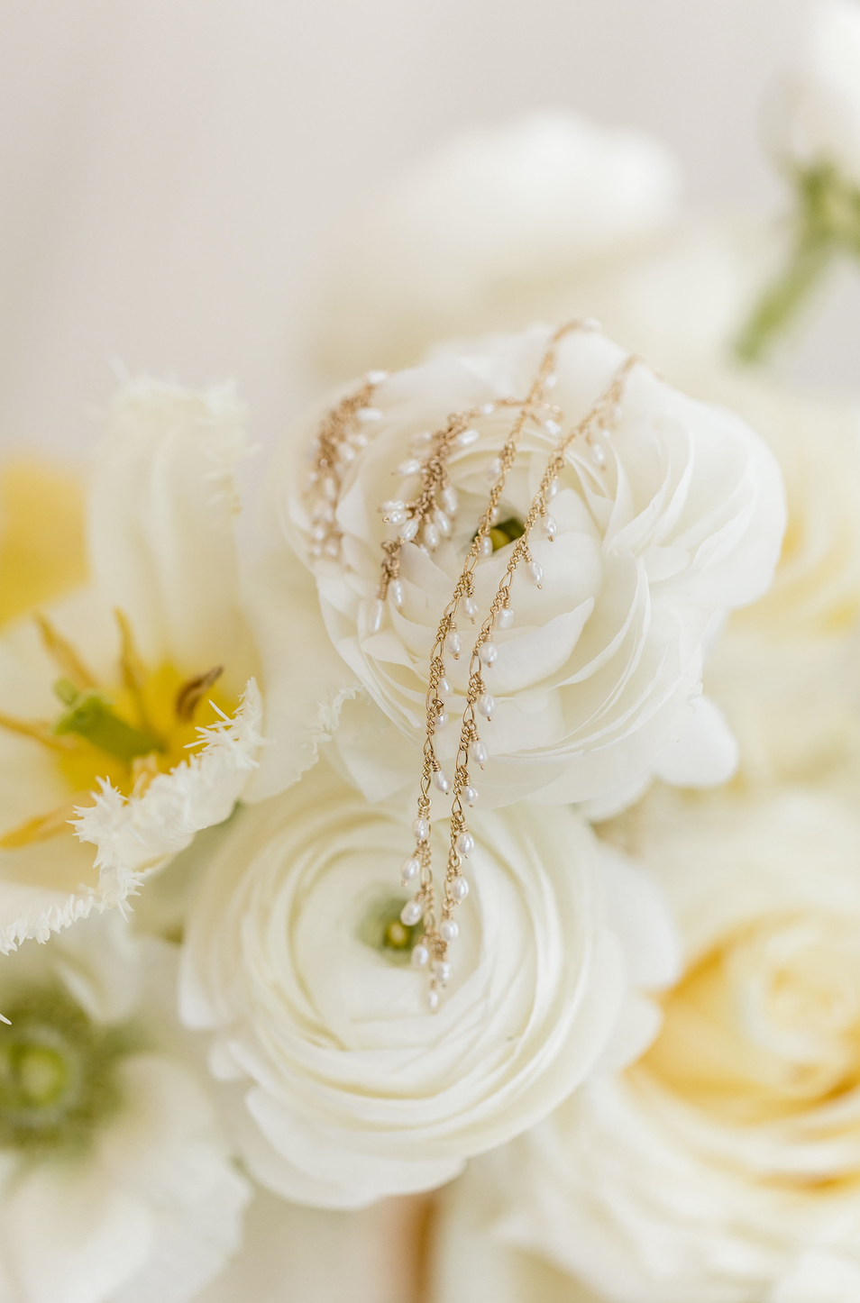 The Barley Fringe Necklace (Gold or Silver) - Stone Cooper