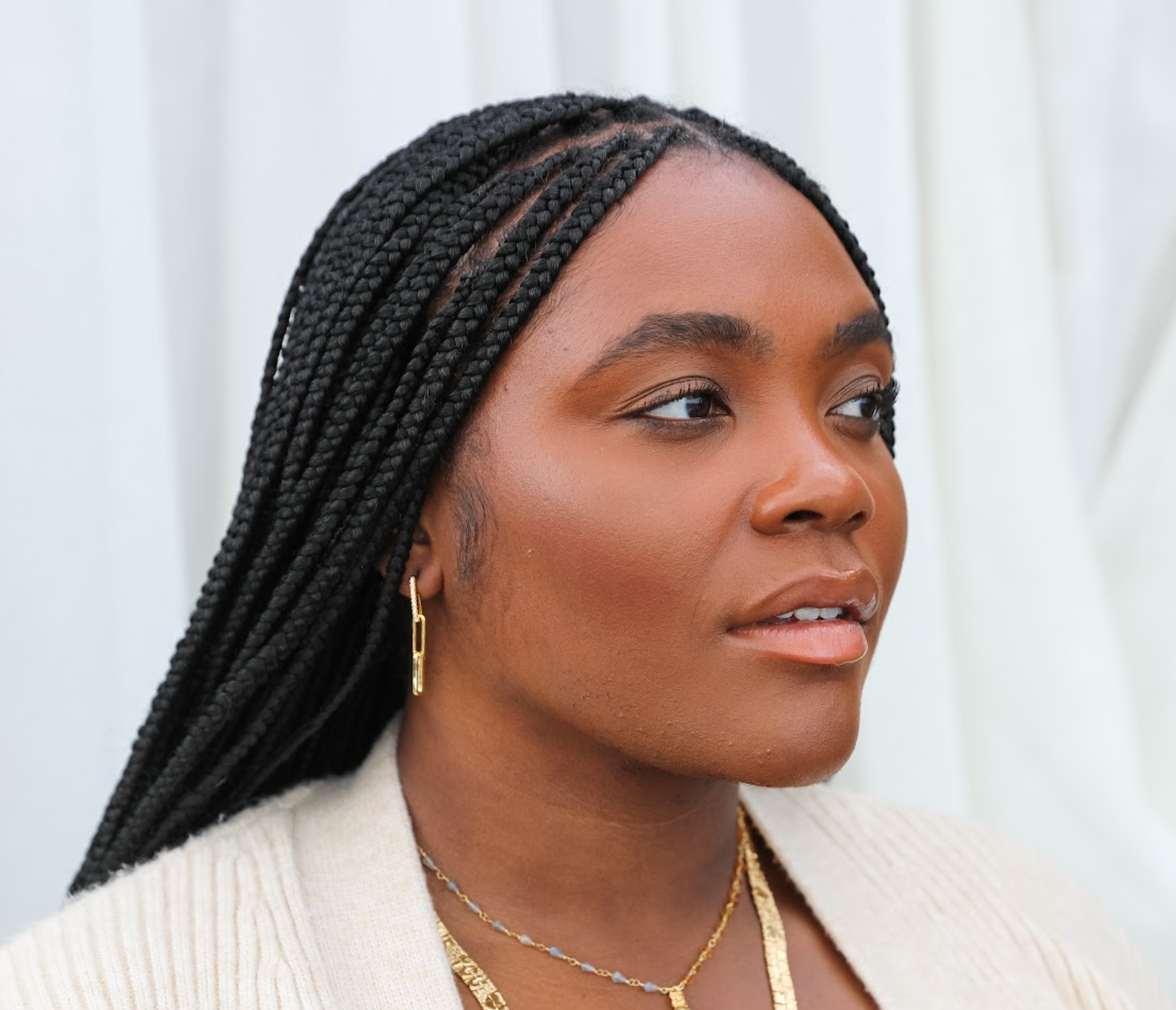 Imani Chain Earrings - Stone Cooper