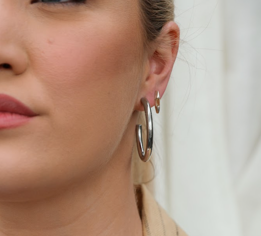 Citrine Harvest Moon Studs - Stone Cooper