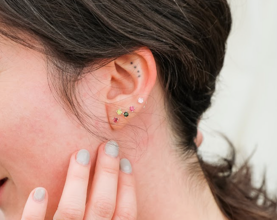 Susan Tourmaline Stud Set - Stone Cooper